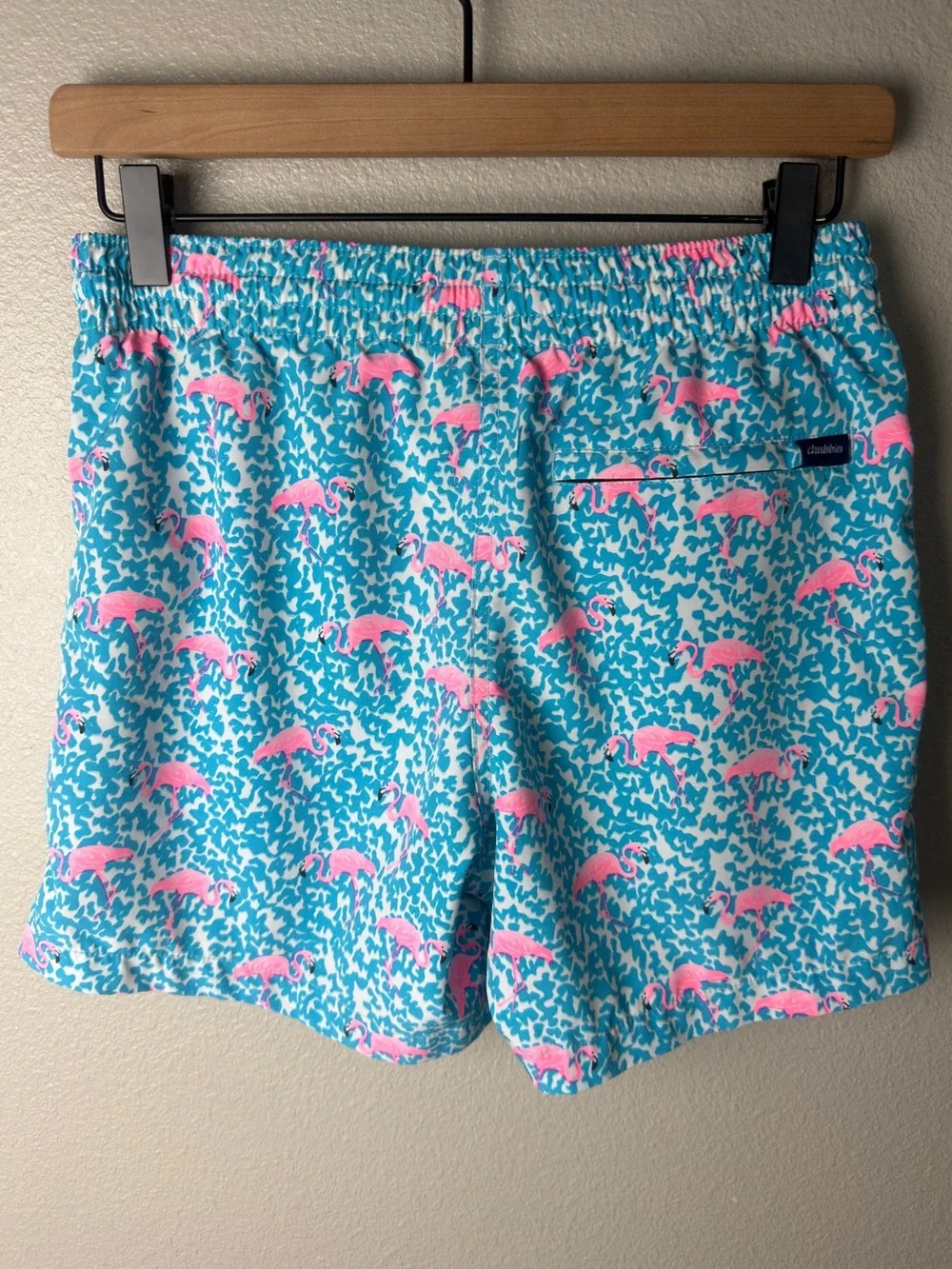 Chubbies Men’s Flamingo Print 5.5” Swim Trunks